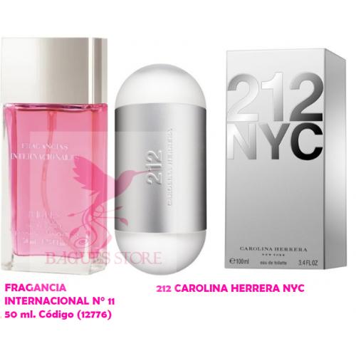 FRAGANCIA INTERNACIONAL N ° 11 REFERENCIA: CH 212 NYC