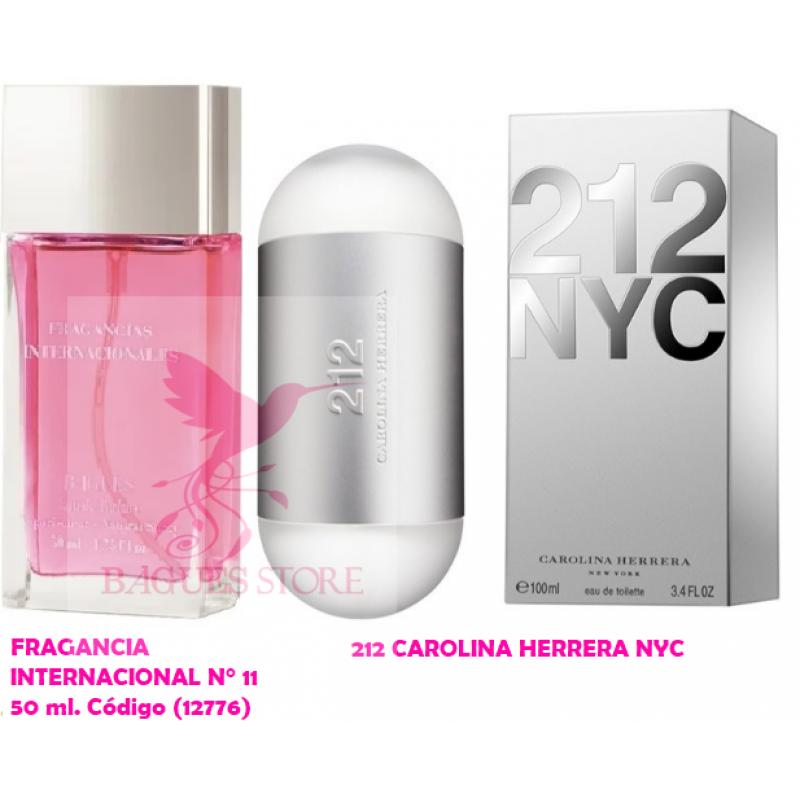 FRAGANCIA INTERNACIONAL N ° 11 REFERENCIA: CH 212 NYC