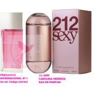 FRAGANCIA INTERNACIONAL N°7 (212SF) REFERENCIA. 212 CH SEXY