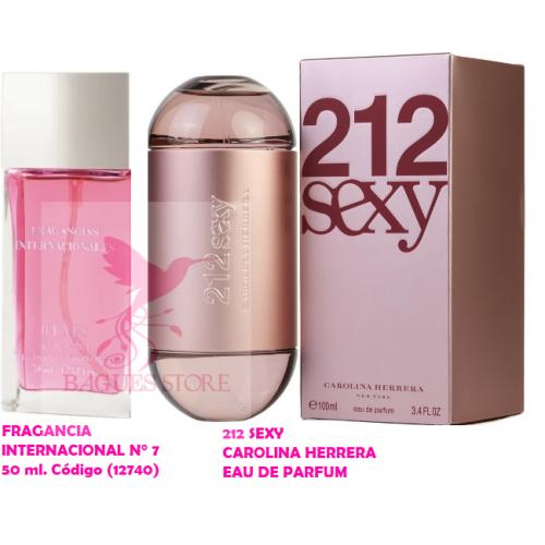 FRAGANCIA INTERNACIONAL N°7 (212SF) REFERENCIA. 212 CH SEXY