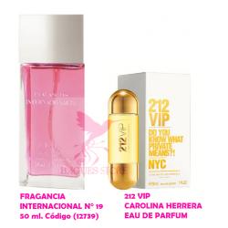 FRAGANCIA INTERNACIONAL N ° 19 REFERENCIA: CH 212 VIP