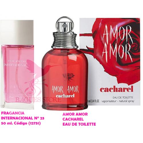 FRAGANCIA INTERNACIONAL N° 23 REFERENCIA: AMOR AMOR