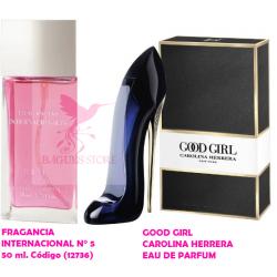 FRAGANCIA INTERNACIONAL N ° 5 REFERENCIA: GOODGIRL MUJER CH