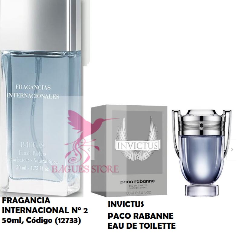 FRAGANCIA INTERNACIONAL N°2 REFERENCIA INVICTUS