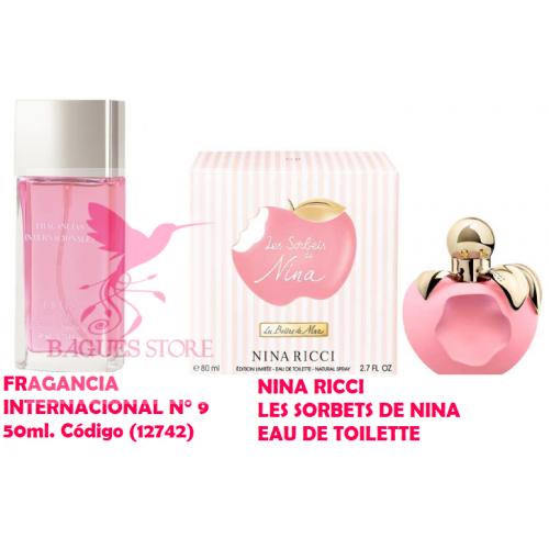 FRAGANCIA INTERNACIONAL N ° 9 REFERENCIA:  LES SORBETS