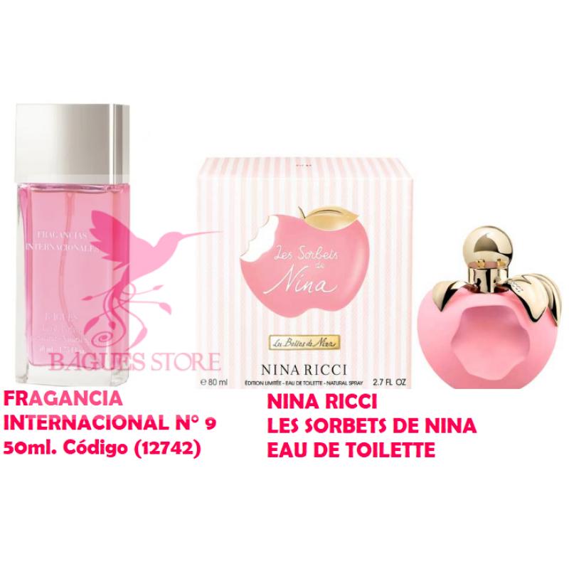 FRAGANCIA INTERNACIONAL N ° 9 REFERENCIA:  LES SORBETS