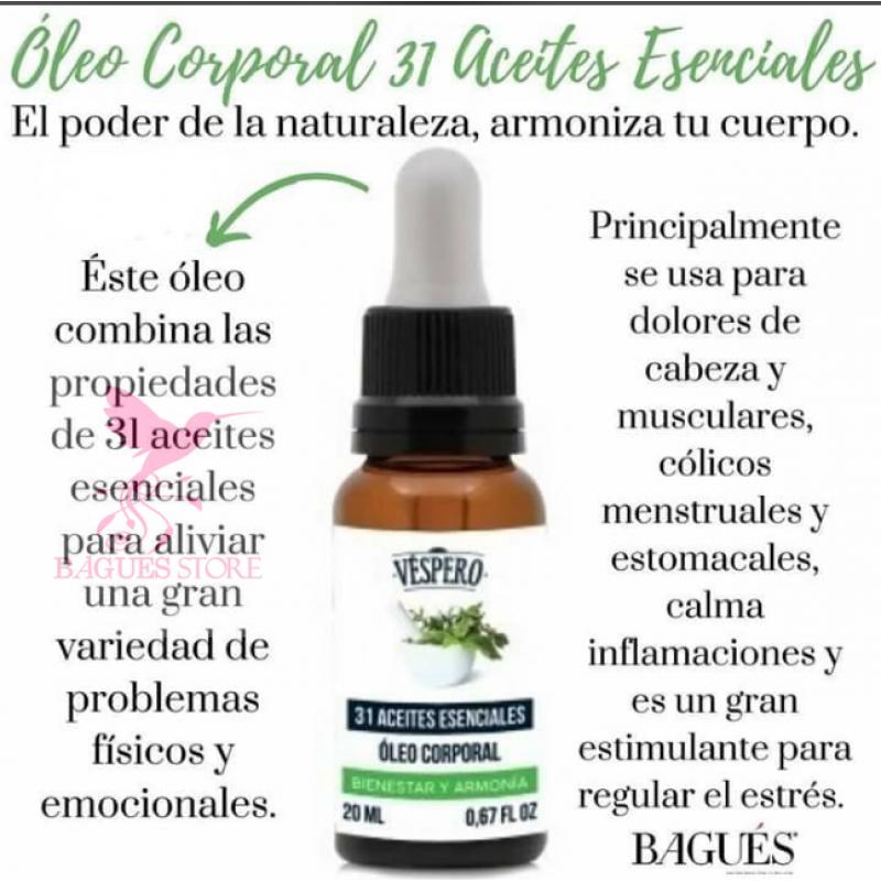31 ACEITES ESENCIALES 20ml