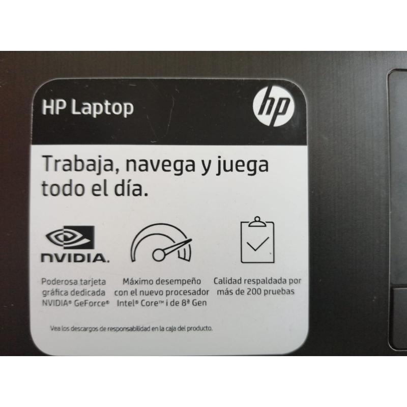 Notebook HP 15da0011la 15.6HD intel Core i5