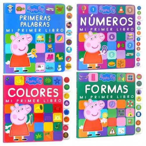 Colección de Libros de Aprendizaje Peppa Pig